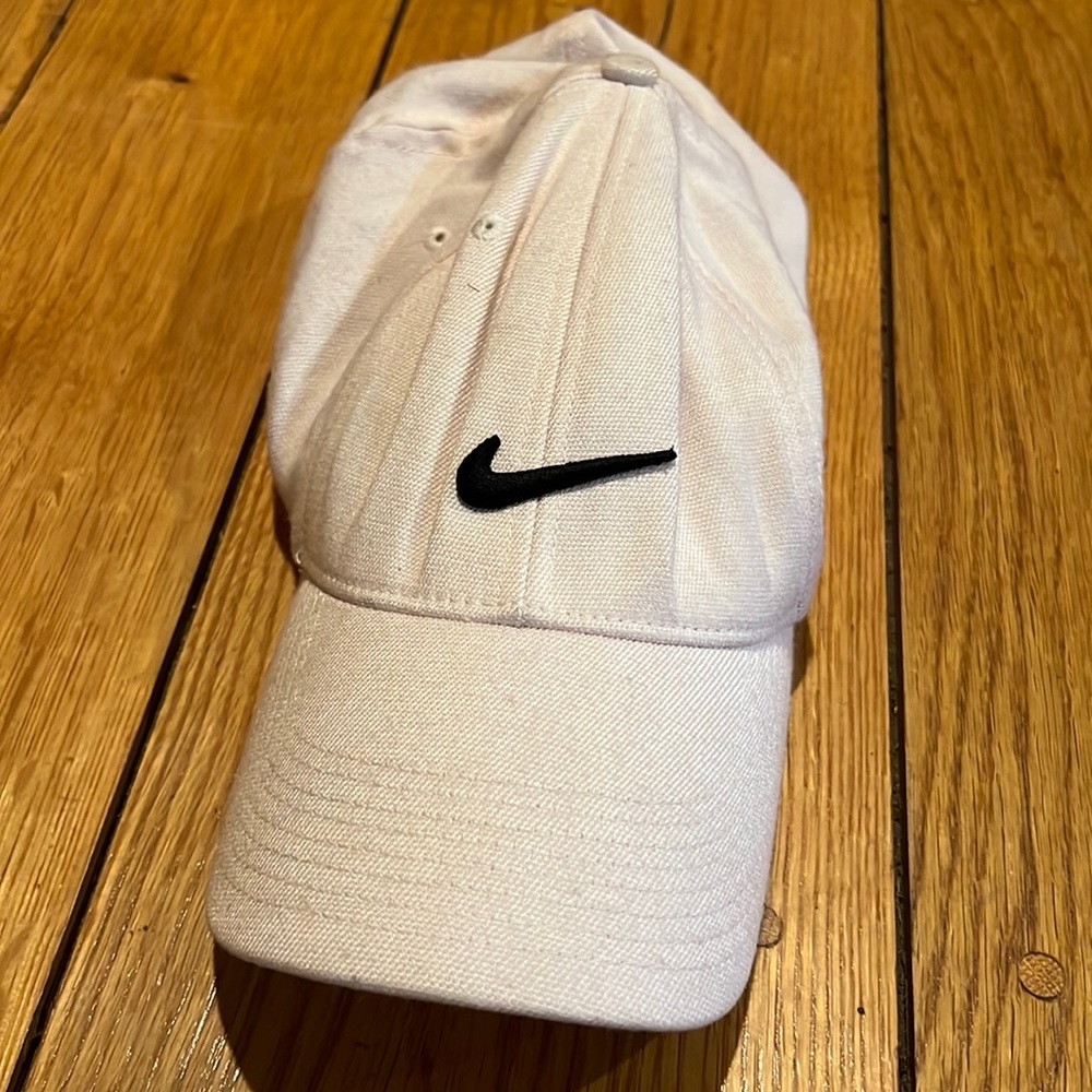 nike white hat